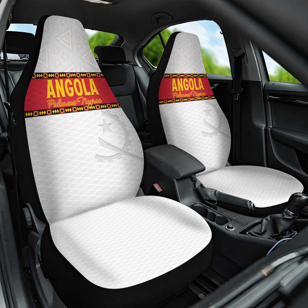 Afro Angola Football Car Seat Cover Go Palancas Negras - African Pride