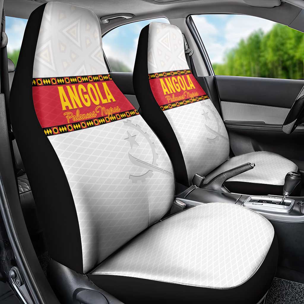 Afro Angola Football Car Seat Cover Go Palancas Negras - African Pride