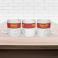 Custom Angola Football Ceramic Mug Avante Palancas Negras - White