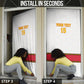 Custom Angola Football Door Cover Avante Palancas Negras - White