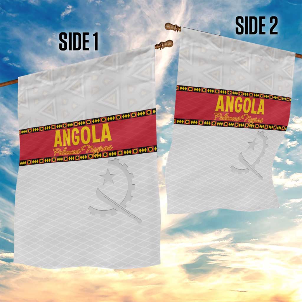 Afro Angola Football Garden Flag Go Palancas Negras - African Pride