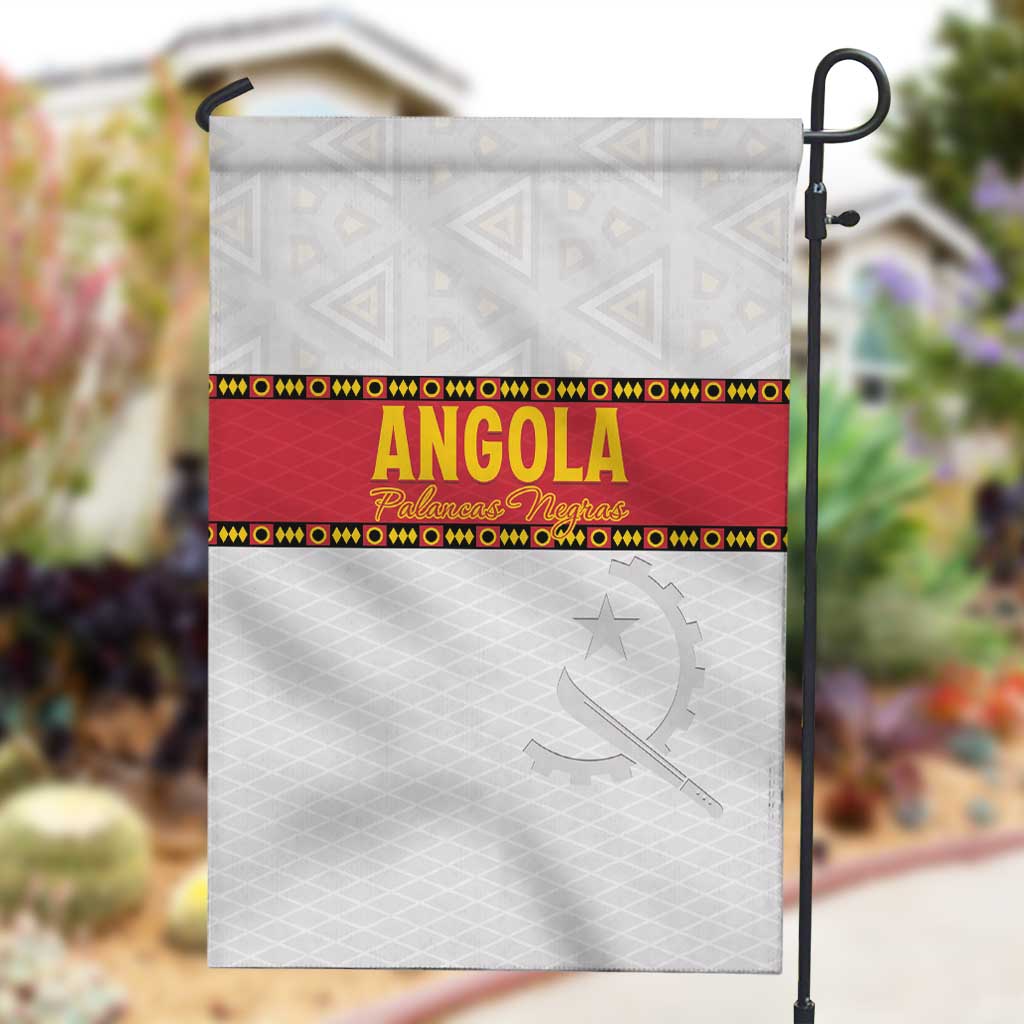 Afro Angola Football Garden Flag Go Palancas Negras - African Pride