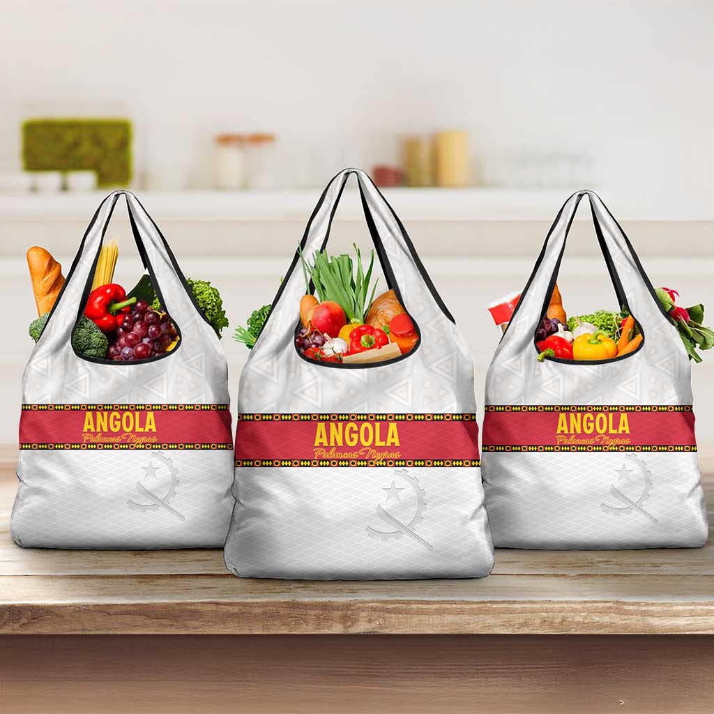 Afro Angola Football Grocery Bag Go Palancas Negras - African Pride