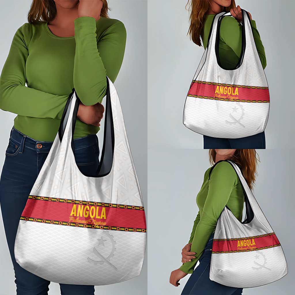 Afro Angola Football Grocery Bag Go Palancas Negras - African Pride