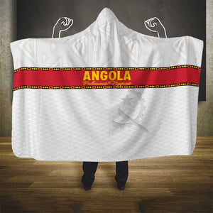 Afro Angola Football Hooded Blanket Go Palancas Negras - African Pride