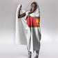 Afro Angola Football Hooded Blanket Go Palancas Negras - African Pride
