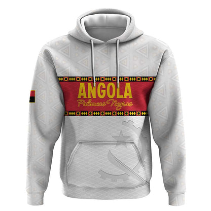 Afro Angola Football Custom Hoodie Go Palancas Negras - African Pride