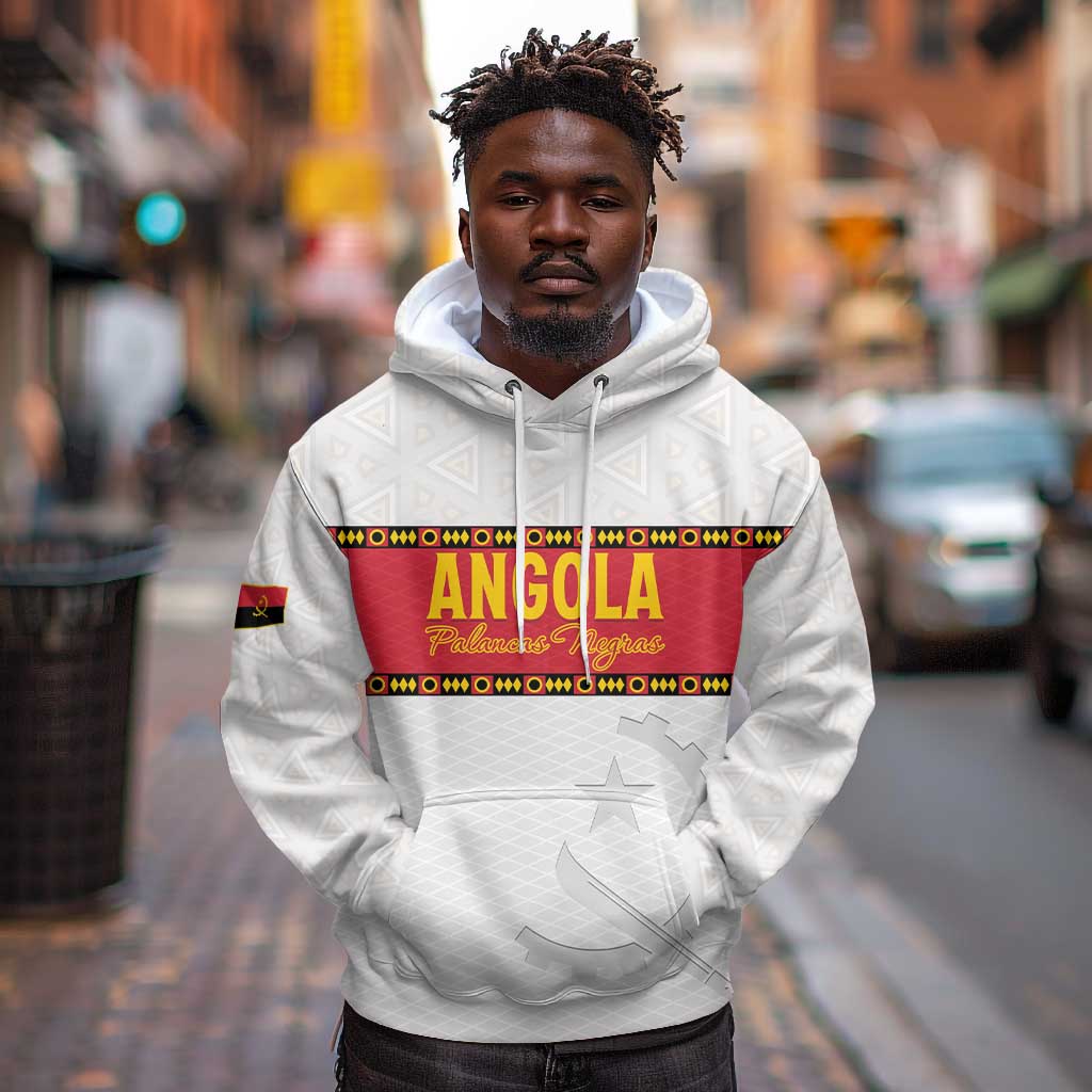 Afro Angola Football Custom Hoodie Go Palancas Negras - African Pride