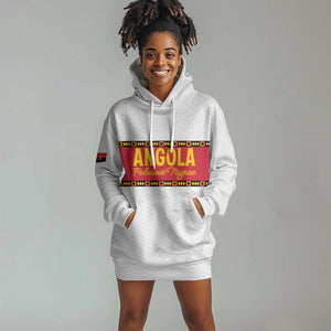 Afro Angola Football Custom Hoodie Dress Go Palancas Negras - African Pride