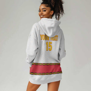 Afro Angola Football Custom Hoodie Dress Go Palancas Negras - African Pride