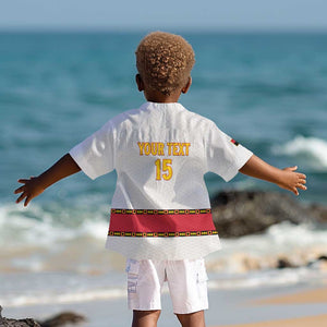 Afro Angola Football Custom Kid Hawaiian Shirt Go Palancas Negras - African Pride