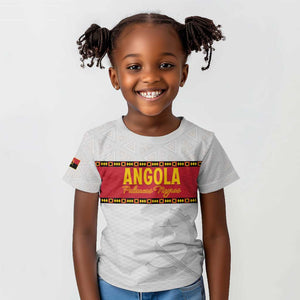 Afro Angola Football Custom Kid T shirt Go Palancas Negras - African Pride