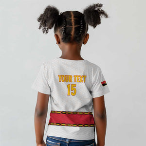 Afro Angola Football Custom Kid T shirt Go Palancas Negras - African Pride