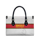 Angola Football Leather Bag Avante Palancas Negras - White
