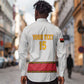 Afro Angola Football Custom Long Sleeve Button Shirt Go Palancas Negras - African Pride