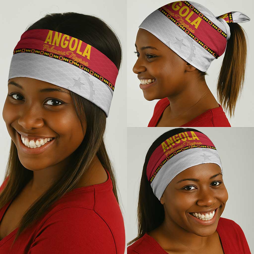 Afro Angola Football Neck Gaiter Go Palancas Negras - African Pride