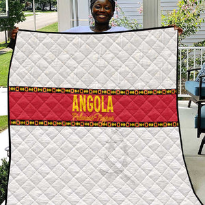 Afro Angola Football Quilt Go Palancas Negras - African Pride