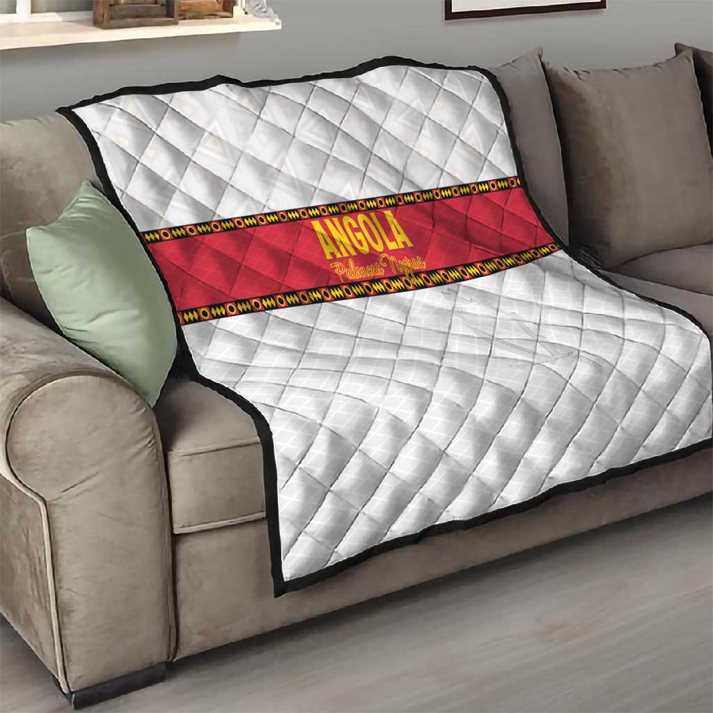 Afro Angola Football Quilt Go Palancas Negras - African Pride