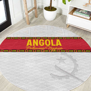 Afro Angola Football Round Carpet Go Palancas Negras - African Pride
