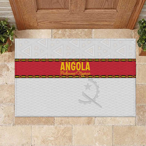 Afro Angola Football Rubber Doormat Go Palancas Negras - African Pride