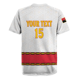 Afro Angola Football Custom Rugby Jersey Go Palancas Negras - African Pride