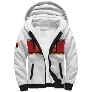 Afro Angola Football Custom Sherpa Hoodie Go Palancas Negras - African Pride