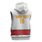 Afro Angola Football Custom Sleeveless Hoodie Go Palancas Negras - African Pride