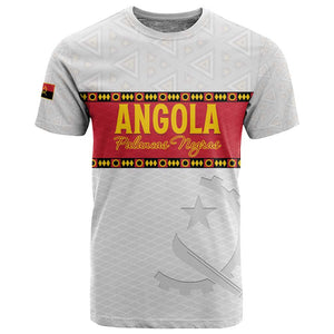 Afro Angola Football Custom T shirt Go Palancas Negras - African Pride
