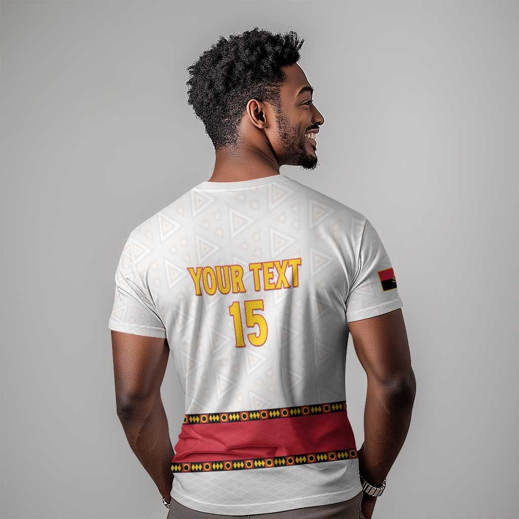 Afro Angola Football Custom T shirt Go Palancas Negras - African Pride