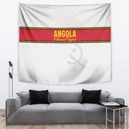 Afro Angola Football Tapestry Go Palancas Negras - African Pride