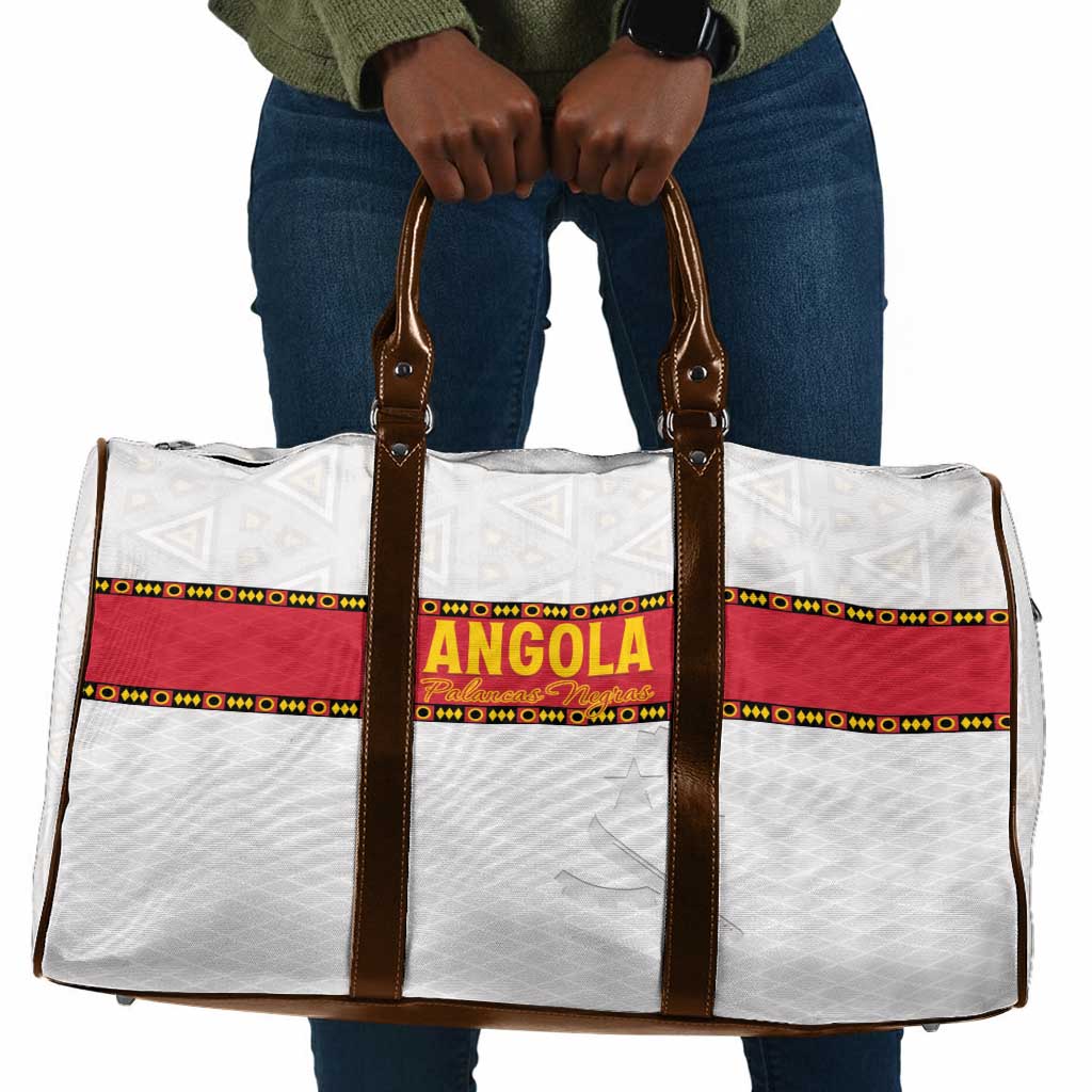 Angola Football Travel Bag Avante Palancas Negras - White