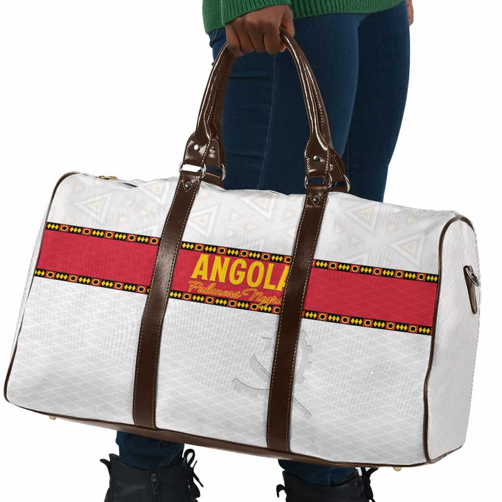 Angola Football Travel Bag Avante Palancas Negras - White