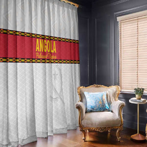 Afro Angola Football Window Curtain Go Palancas Negras - African Pride