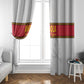 Afro Angola Football Window Curtain Go Palancas Negras - African Pride
