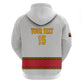 Afro Angola Football Custom Zip Hoodie Go Palancas Negras - African Pride