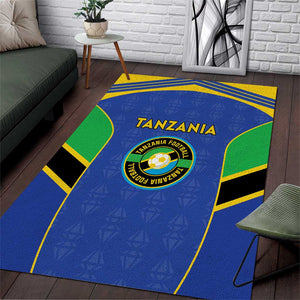Afro Tanzania Football Area Rug Go Taifa Stars Go - African Pride