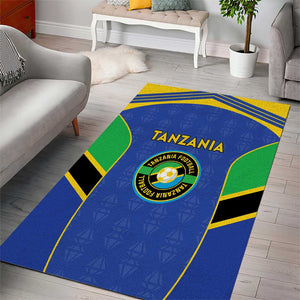 Afro Tanzania Football Area Rug Go Taifa Stars Go - African Pride