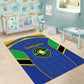 Afro Tanzania Football Area Rug Go Taifa Stars Go - African Pride