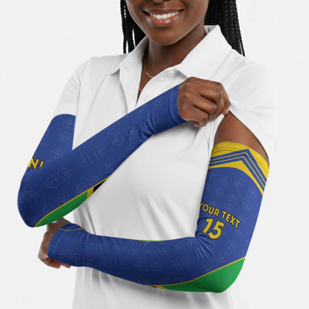 Custom Tanzania Football Arm Sleeves Go Taifa Stars Go