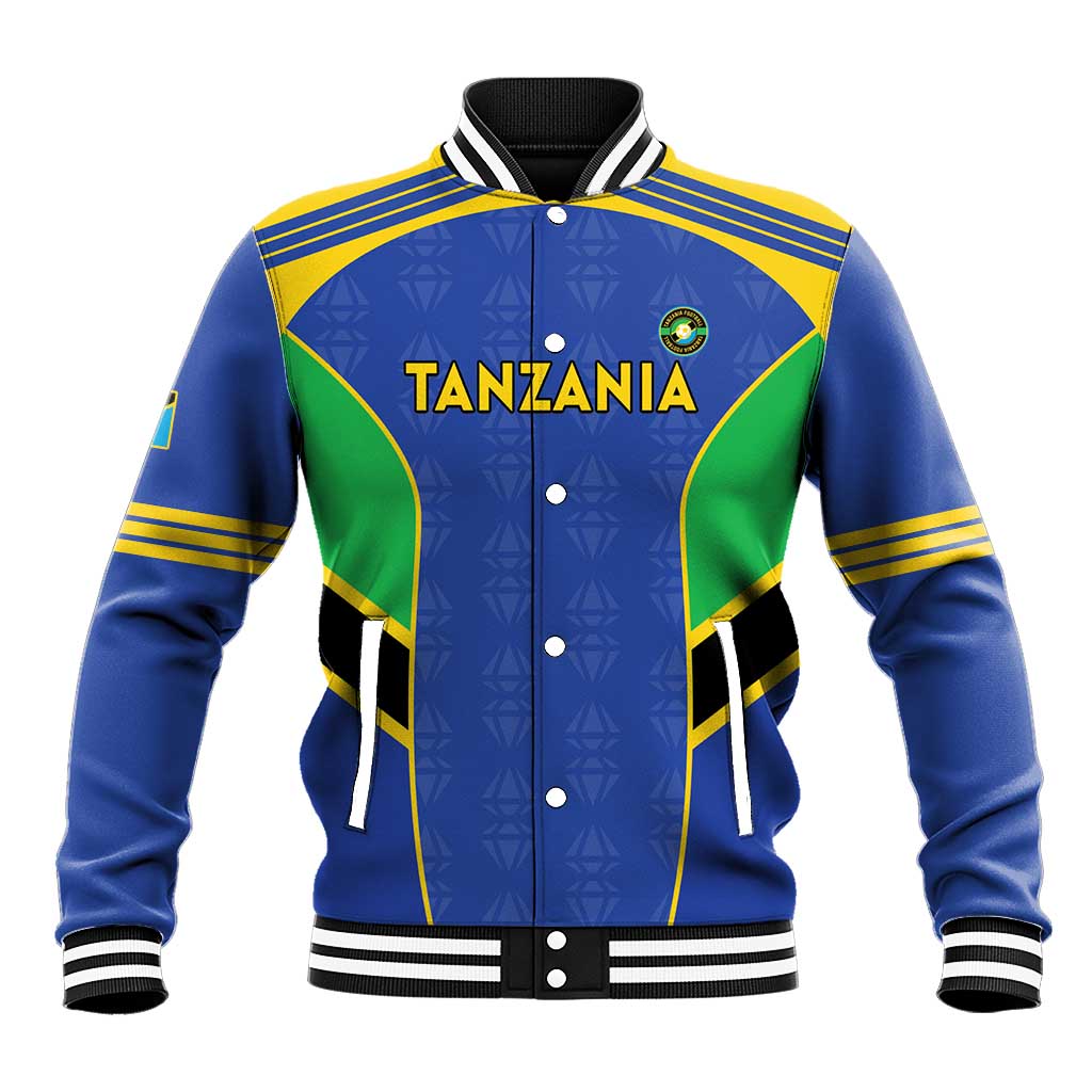 Afro Tanzania Football Custom Baseball Jacket Go Taifa Stars Go - African Pride