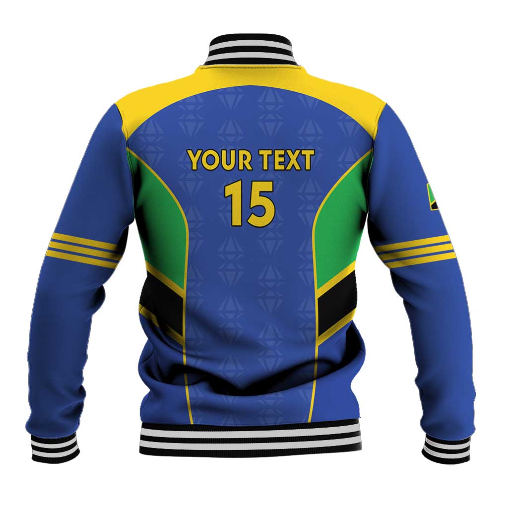 Afro Tanzania Football Custom Baseball Jacket Go Taifa Stars Go - African Pride