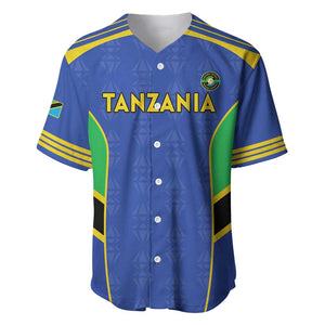 Afro Tanzania Football Custom Baseball Jersey Go Taifa Stars Go - African Pride