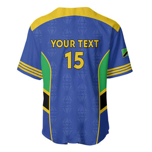 Afro Tanzania Football Custom Baseball Jersey Go Taifa Stars Go - African Pride
