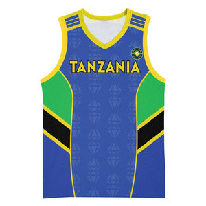 Afro Tanzania Football Custom Basketball Jersey Go Taifa Stars Go - African Pride