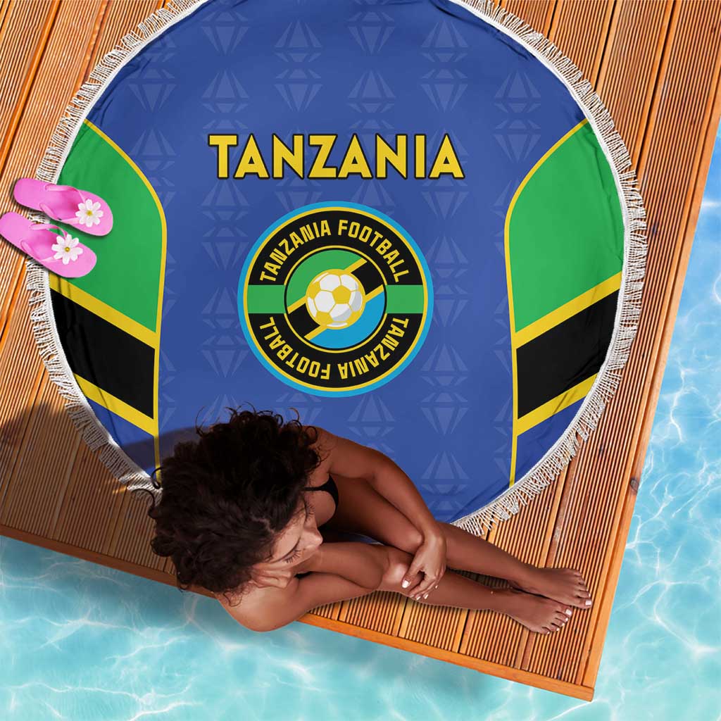 Afro Tanzania Football Beach Blanket Go Taifa Stars Go - African Pride