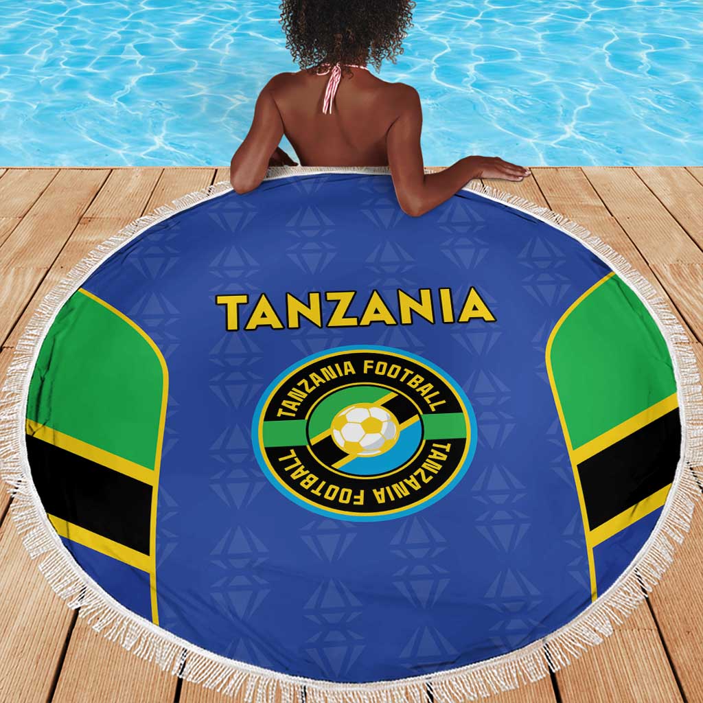 Afro Tanzania Football Beach Blanket Go Taifa Stars Go - African Pride