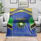 Afro Tanzania Football Blanket Go Taifa Stars Go - African Pride