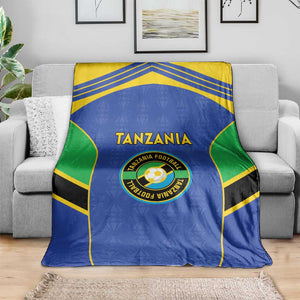 Afro Tanzania Football Blanket Go Taifa Stars Go - African Pride
