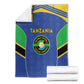 Afro Tanzania Football Blanket Go Taifa Stars Go - African Pride