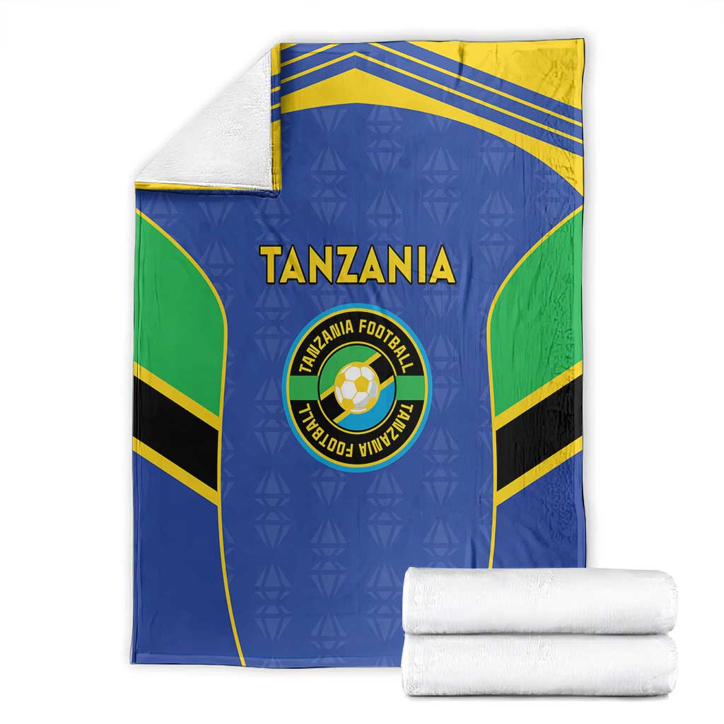Afro Tanzania Football Blanket Go Taifa Stars Go - African Pride